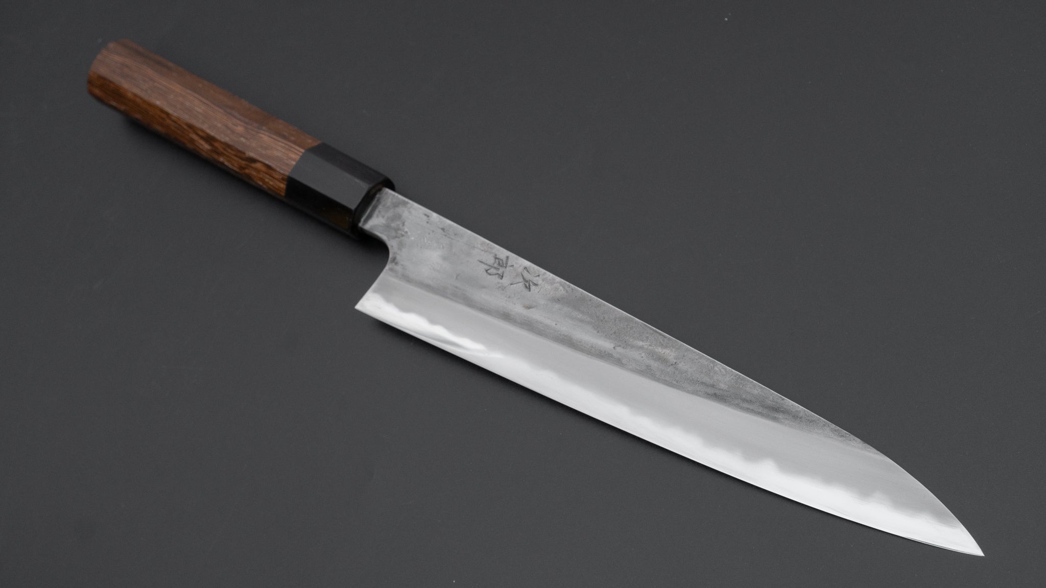 Premium Jiro Tsuchime Sujihiki 210mm Japanese Slicing Knife - Taihei Tagayasan Handle (#661) - Perfect for Sushi, Sashimi & Meat Carving