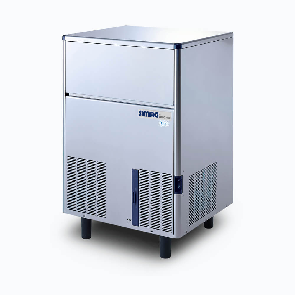 Bromic IM0065SSC 59kg Self-Contained Ice Maker Machine - Commercial Grade Solid Cube Ice Maker for Restaurants, Bars, and Catering Services
