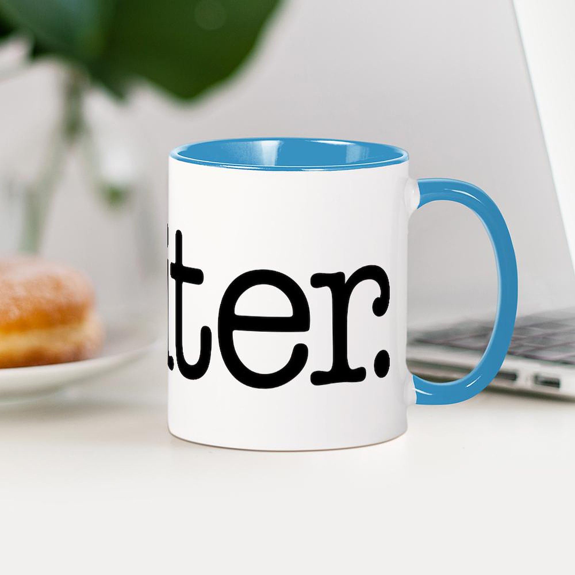11 oz (325 ml) Ceramic Coffee Mug for Writers - Perfect for Tea, Coffee & Hot Drinks - Ideal for Office, Home & Gifts