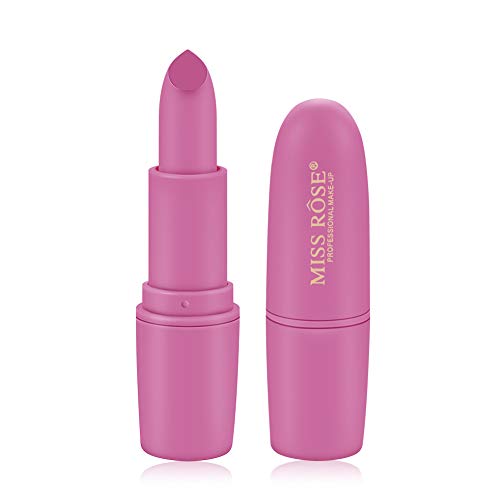 Miss Rose 25 Colors Matte Lipstick Set - Long Lasting, Waterproof Velvet Lipstick for Women - Matte Finish, Non-Drying Formula - Perfect for Date Night, Parties & Everyday Wear (31)