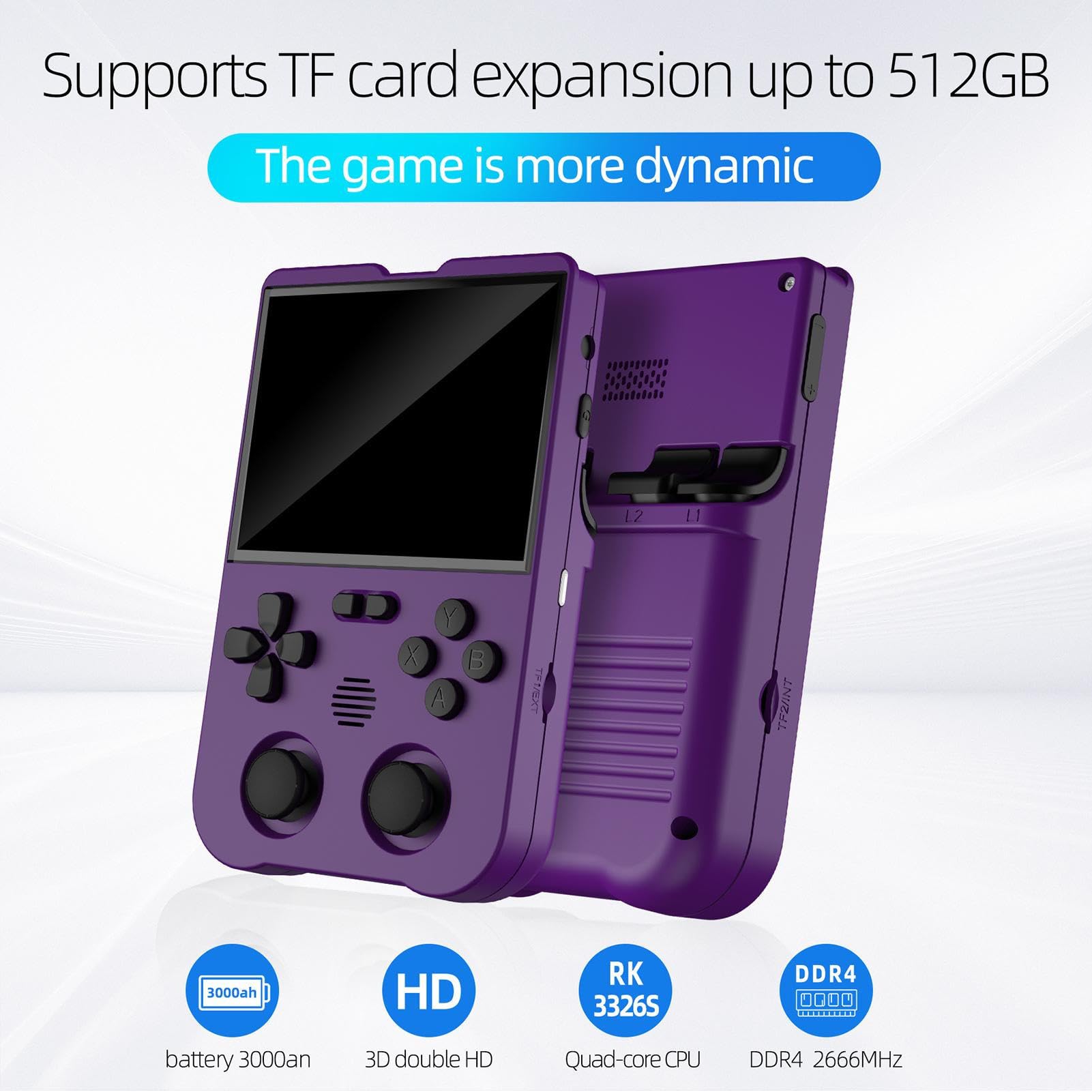 Retro Handheld Game Console with 3.5