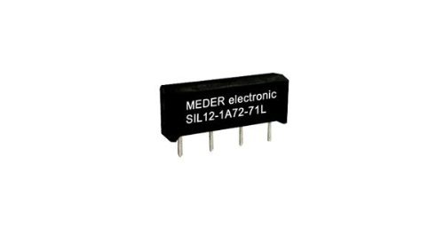 High Sensitivity Reed Relays 1 Form A 5V SIL with Diode - Pack of 100 for Industrial Automation, Medical Equipment & HVAC Control Systems