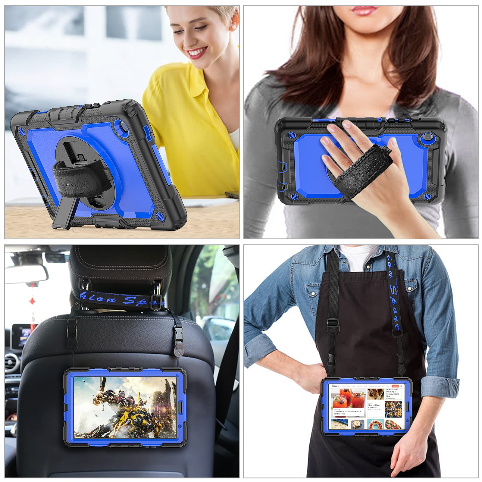 Premium 360° Rotating Protective Case for Samsung Galaxy Tab A7 Lite 8.7