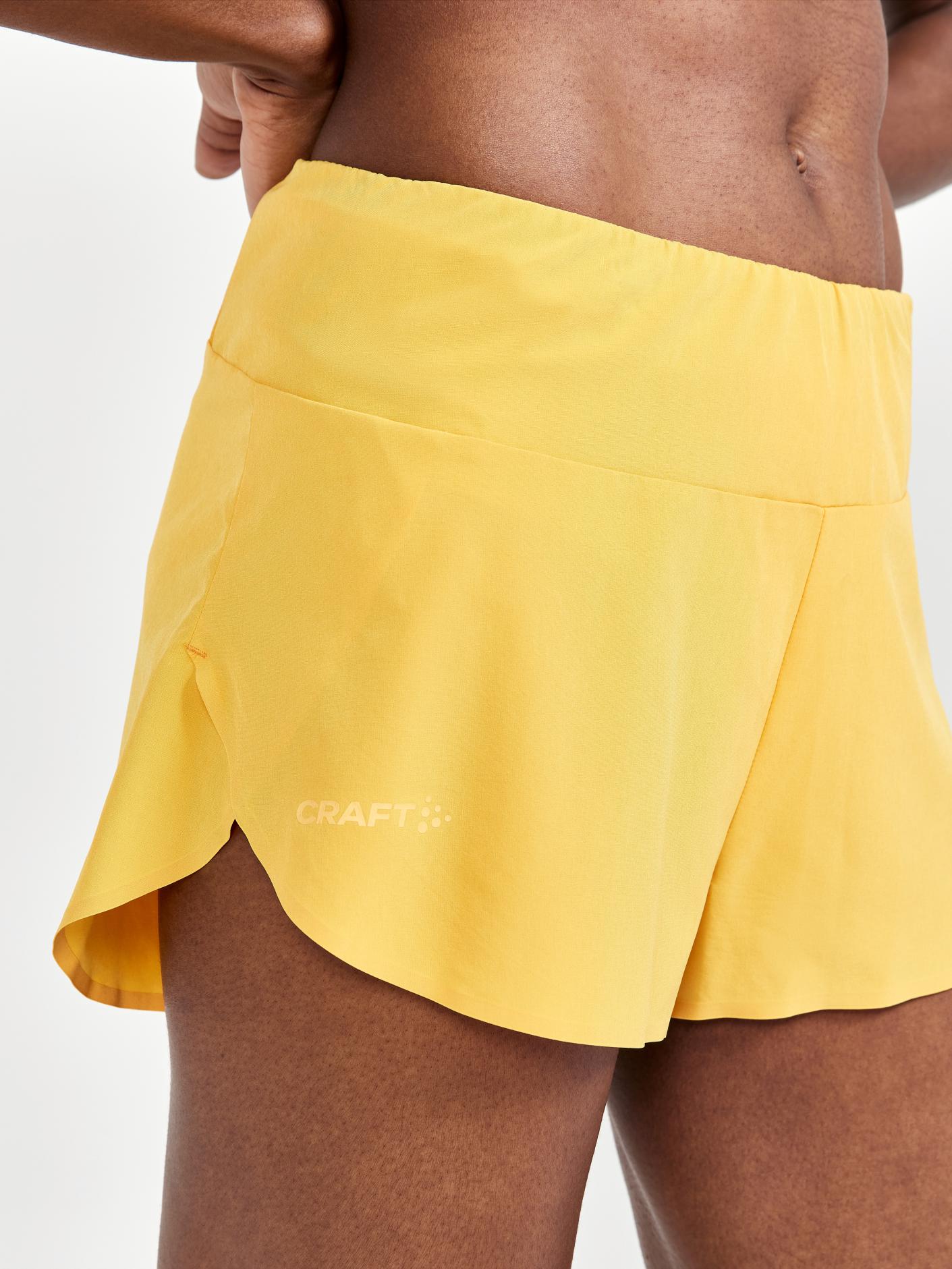 Women's Pro Hypervent Running Split Shorts - Lightweight, Breathable & Quick-Dry for High-Intensity Workouts & Marathon Training