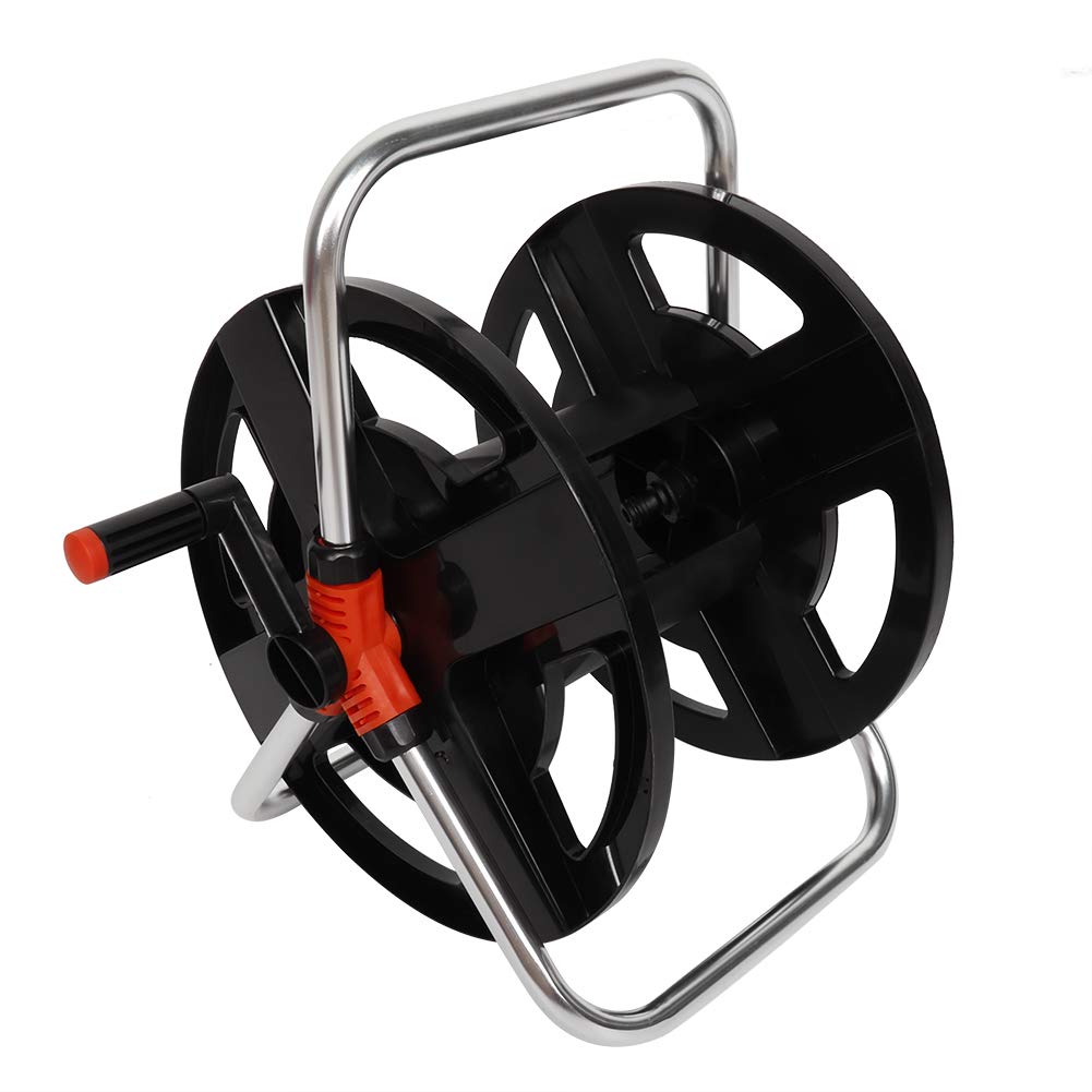 Portable Hose Reel for Gardening - Easy Move Water Hose Holder for Outdoor & Farm Use