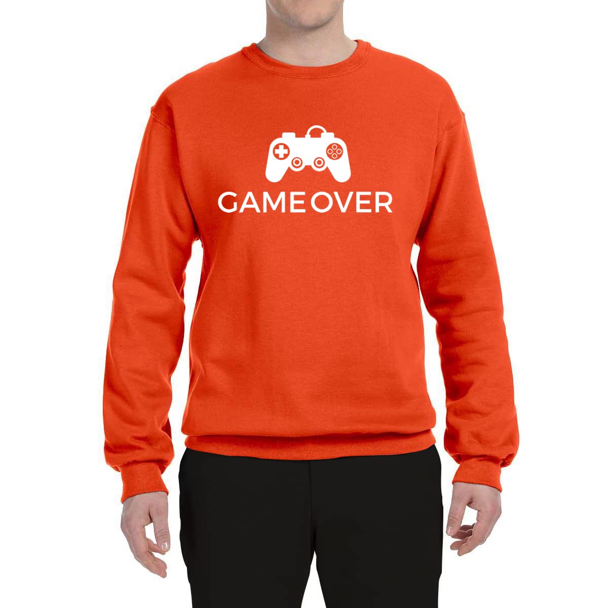 Wild Bobby Video Game Controller Graphic Sweatshirt - Unisex Crewneck Gamer Tee for Casual Wear & Gaming Enthusiasts