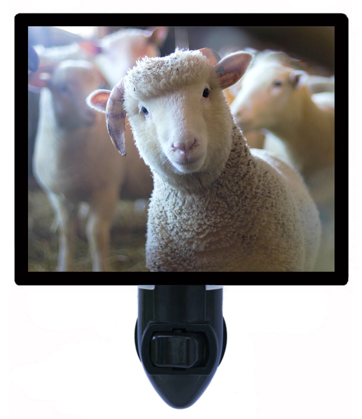 Cute LED Night Light for Kids - Adorable Sheep & Farm Animal Design for Nursery, Bedroom, or Kids Room - Soft Glow for Sleep & Relaxation
