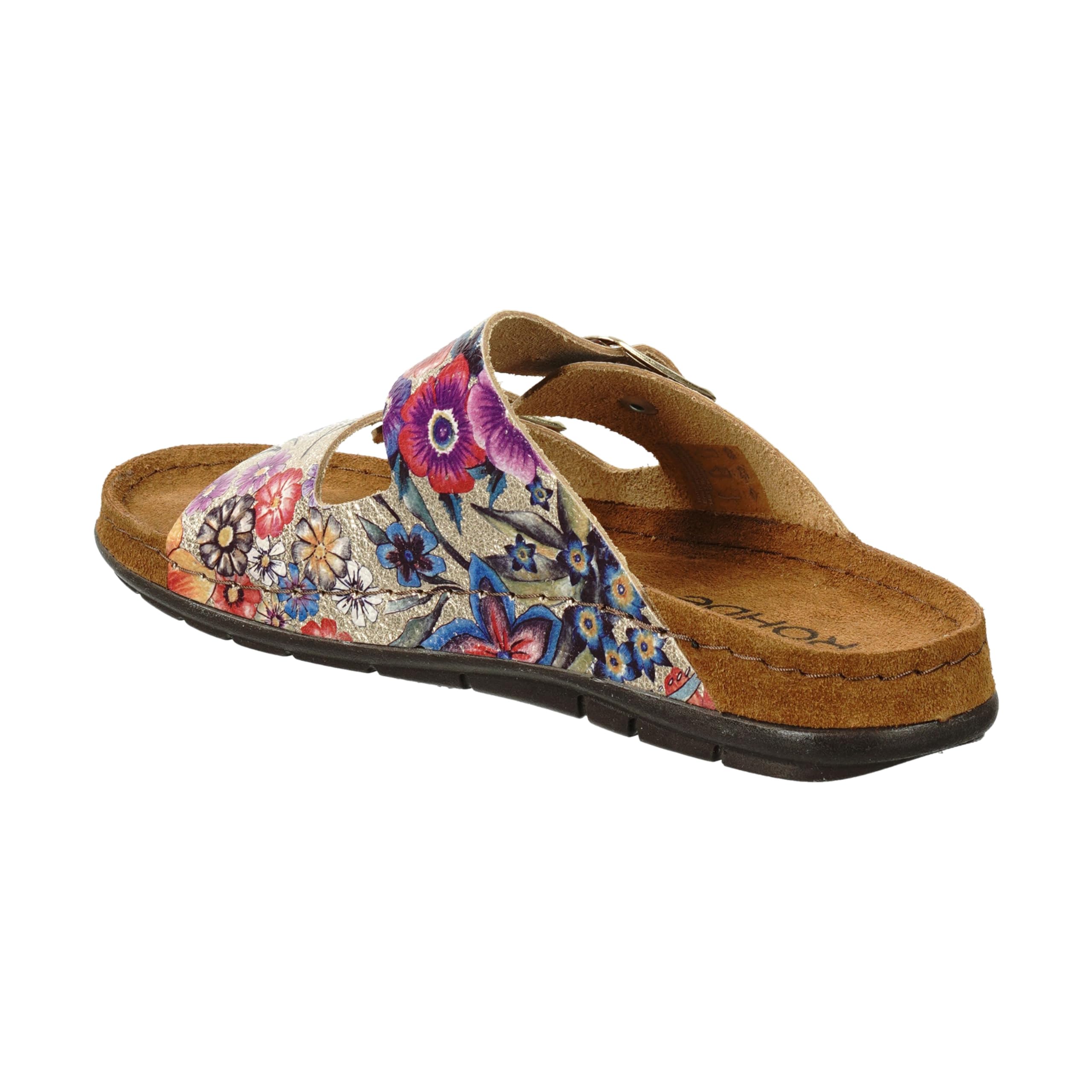 Women's Comfortable Slip-On Mules - Soft Cushioned Sandals for Casual Wear, Home & Outdoor Use