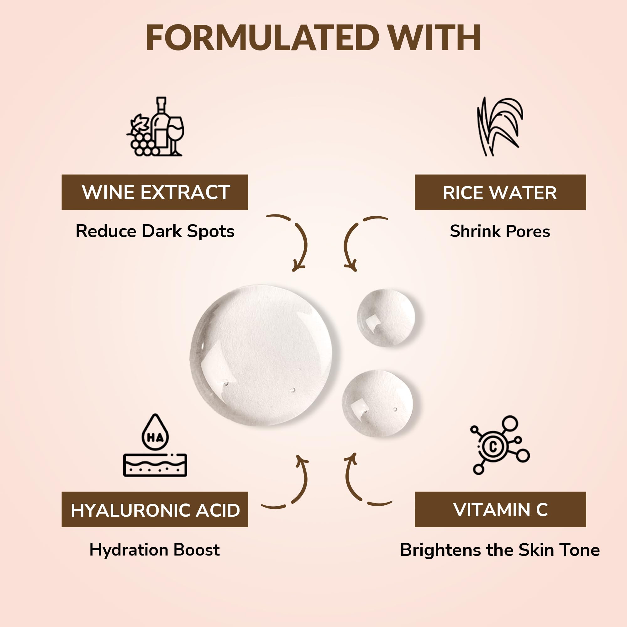 Mirabelle Sensitive Korean Face Sheet Mask - Hydrating & Brightening Serum Mask for Women & Men | 6-Pack (25ml Each) | Perfect for Daily Skincare & Spa Night