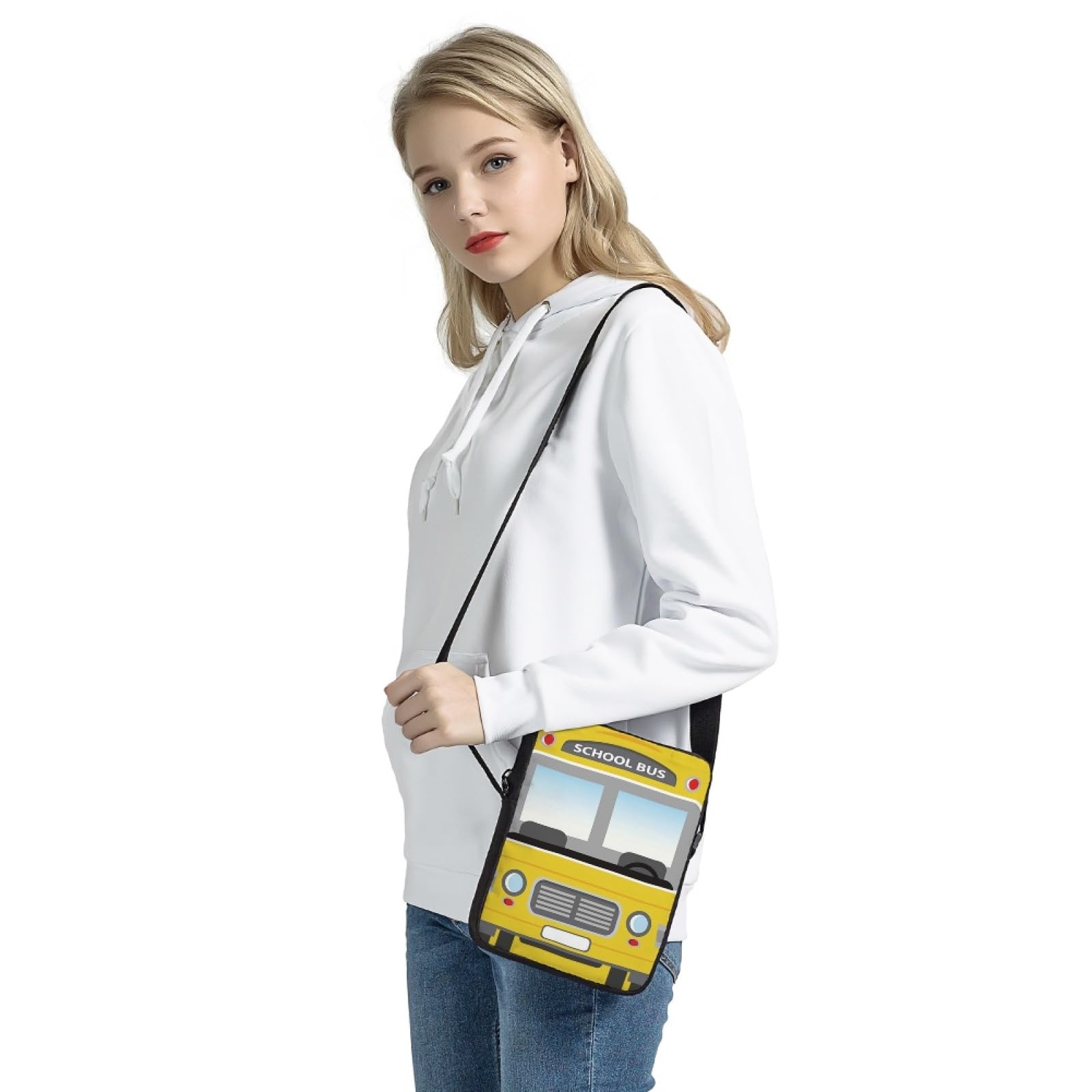 Stylish Crossbody Bag for Women - Lightweight Adjustable Small Messenger Purse with Coin Pocket | Perfect for Daily Use, Travel & Shopping