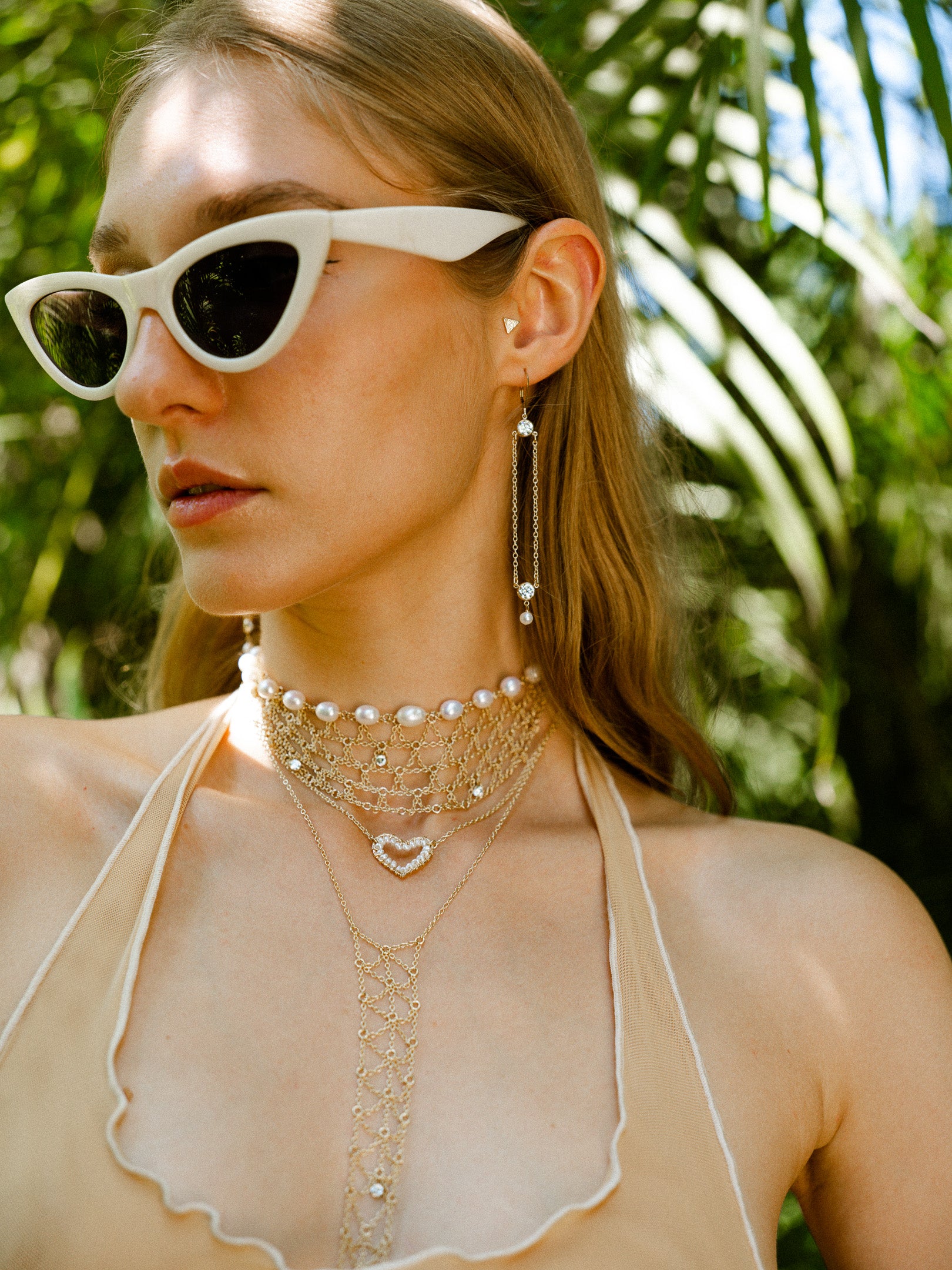 Elegant Heart Choker Necklace for Women - Dainty Gold/Silver Layering Necklace - Perfect for Valentine's Day, Anniversary, Date Night & Romantic Gifts