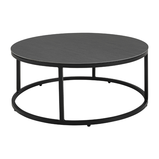 Artwood Romano Round Outdoor Coffee Table - Weather-Resistant Patio Furniture for Garden, Poolside & Backyard Relaxation