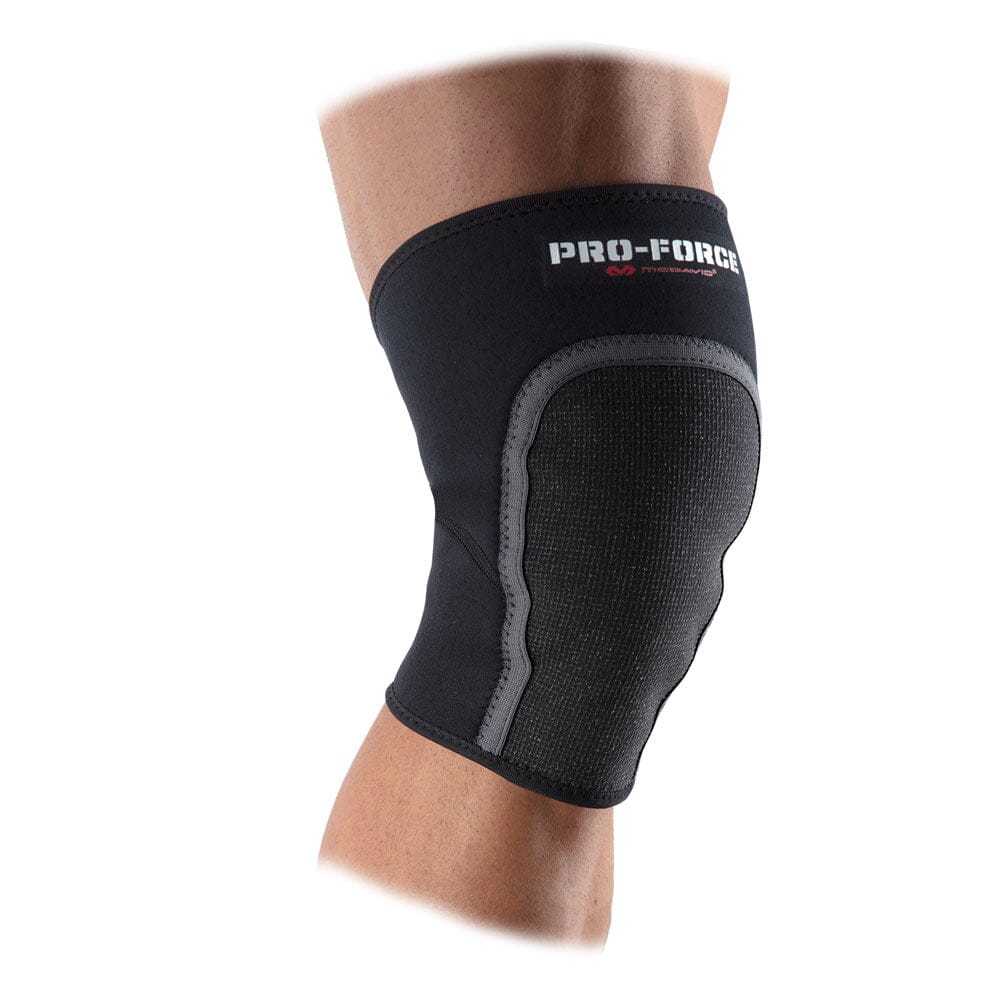 Pro Force Neoprene Knee Sleeve with Abrasion Patch - Support & Protection for Weightlifting, Running, Basketball - Ideal for Gym, Sports & Recovery