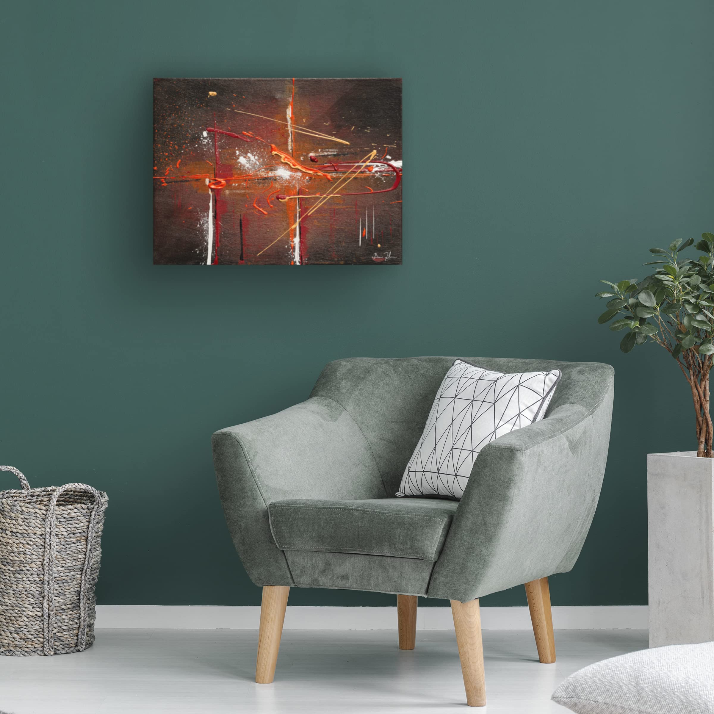 Brian Fisher 'Forged' Canvas Art Print - Premium Trademark Fine Art Wall Decor for Living Room, Bedroom & Office