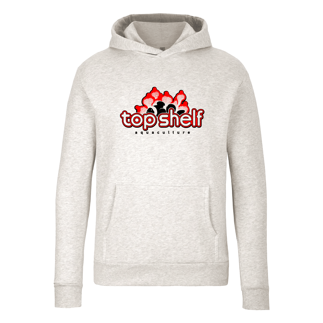 UV Reactive Anemone Clownfish Hoodie Sweatshirt - Glow in The Dark Fashion for Cosplay, Rave & Night Events