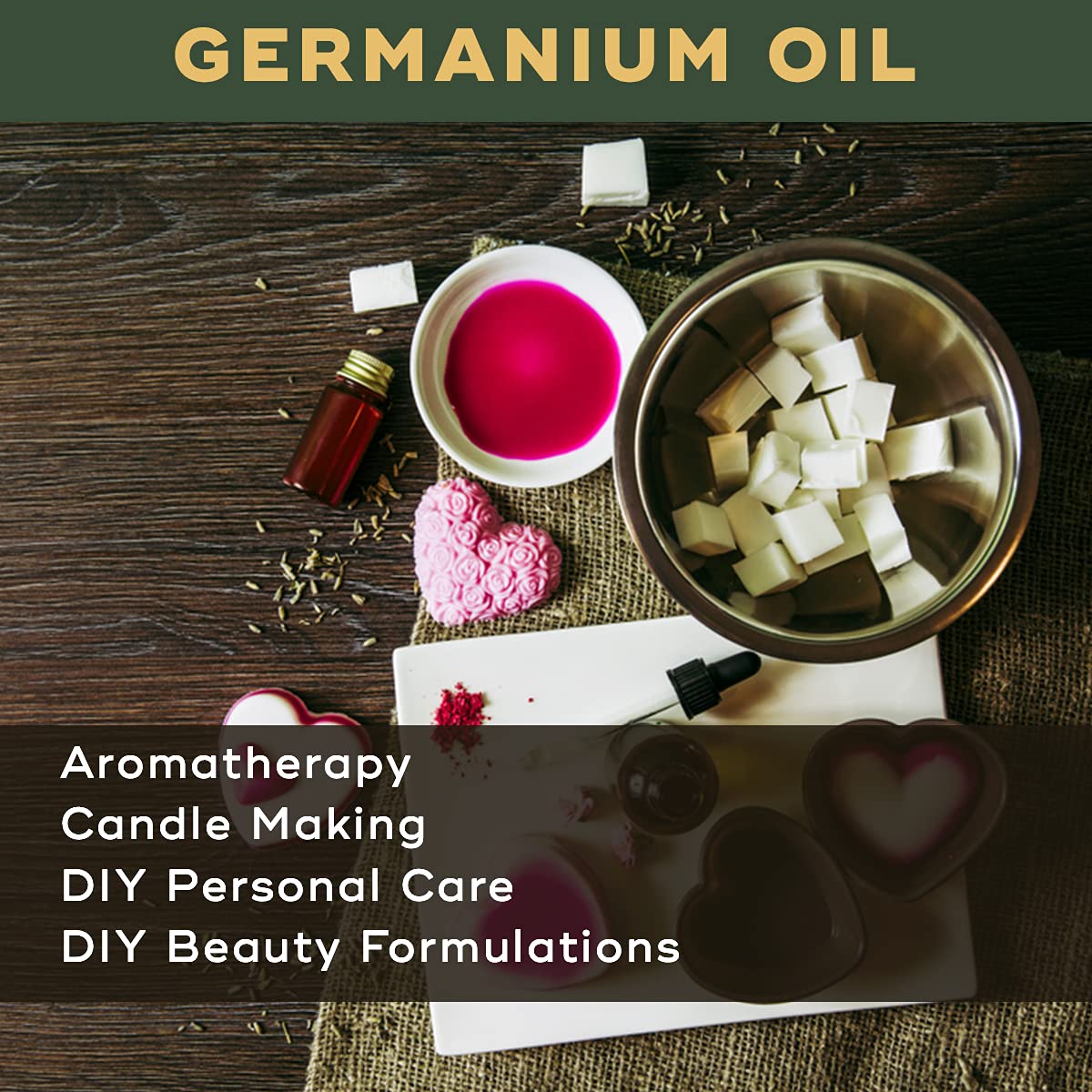 BRM Herbals Geranium Essential Oil - 100% Pure Therapeutic Grade - 25ml for Aromatherapy, Diffusers, Skincare, Hair Care, Massage & DIY Beauty Products - Perfect for Relaxation, Stress Relief & Natural Skin Care Routine