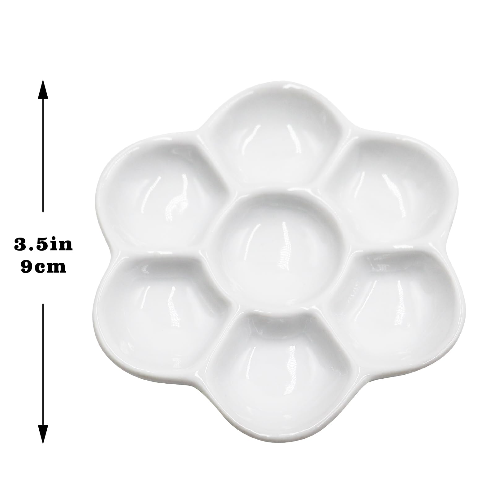 3 Pcs Hermit Crab Ceramic Food & Water Bowls - Mini Feeding Dish Kit for Hermit Crabs, Tarantulas, Snails - Durable Pet Reptile Supplies for Terrarium Habitat