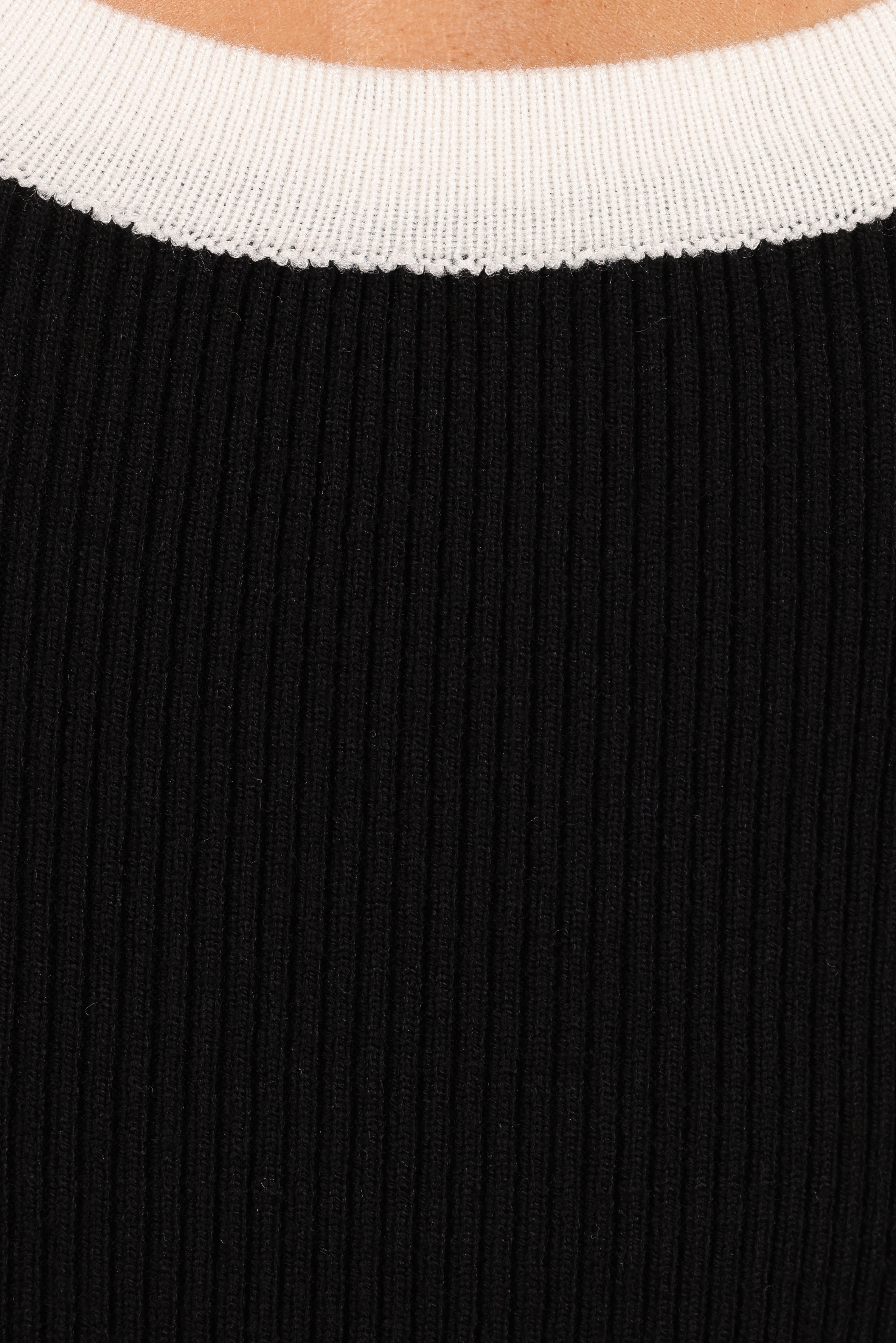 Esme Knit Tank Top for Women - Soft & Breathable Black & White Summer T-Shirt | Casual Wear, Layering, Beach Outfits, and Everyday Comfort