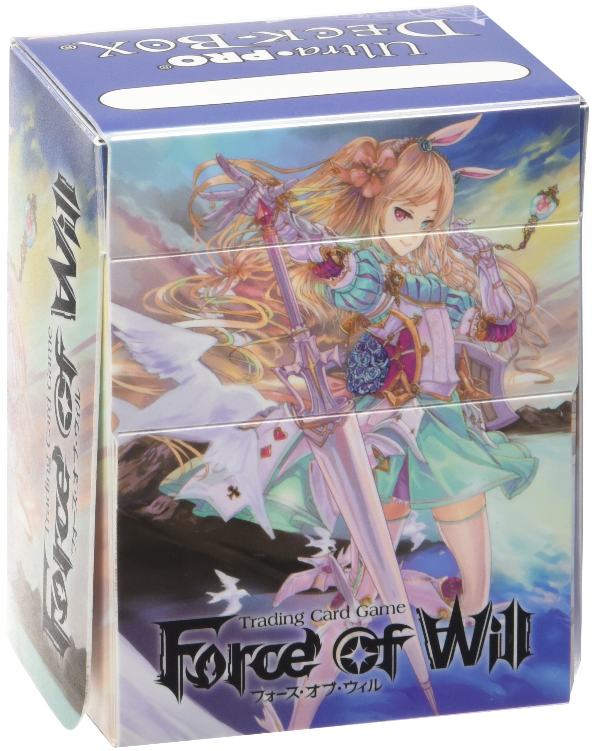 Ultra Pro Alice Deck Box for Force of Will TCG - Premium Card Storage for Collectible Trading Card Game - Perfect for Game Nights & Tournaments