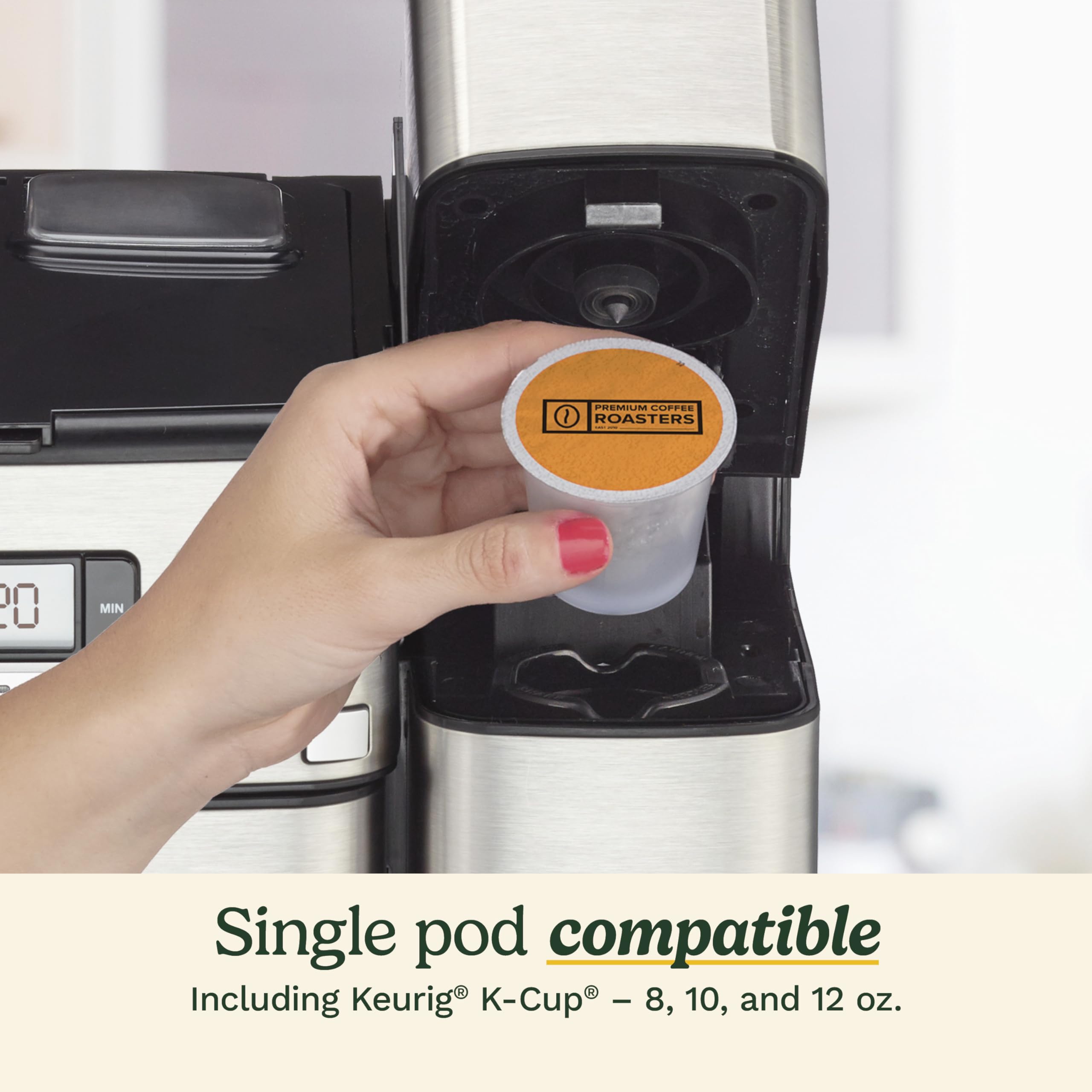 Cuisinart SS-GB1 12-Cup Grind & Brew Coffee Maker with Built-in Grinder - Single-Serve Brewer for 6oz/8oz/10oz Cups - Black/Silver Glass Carafe - Perfect for Home, Office & Entertaining