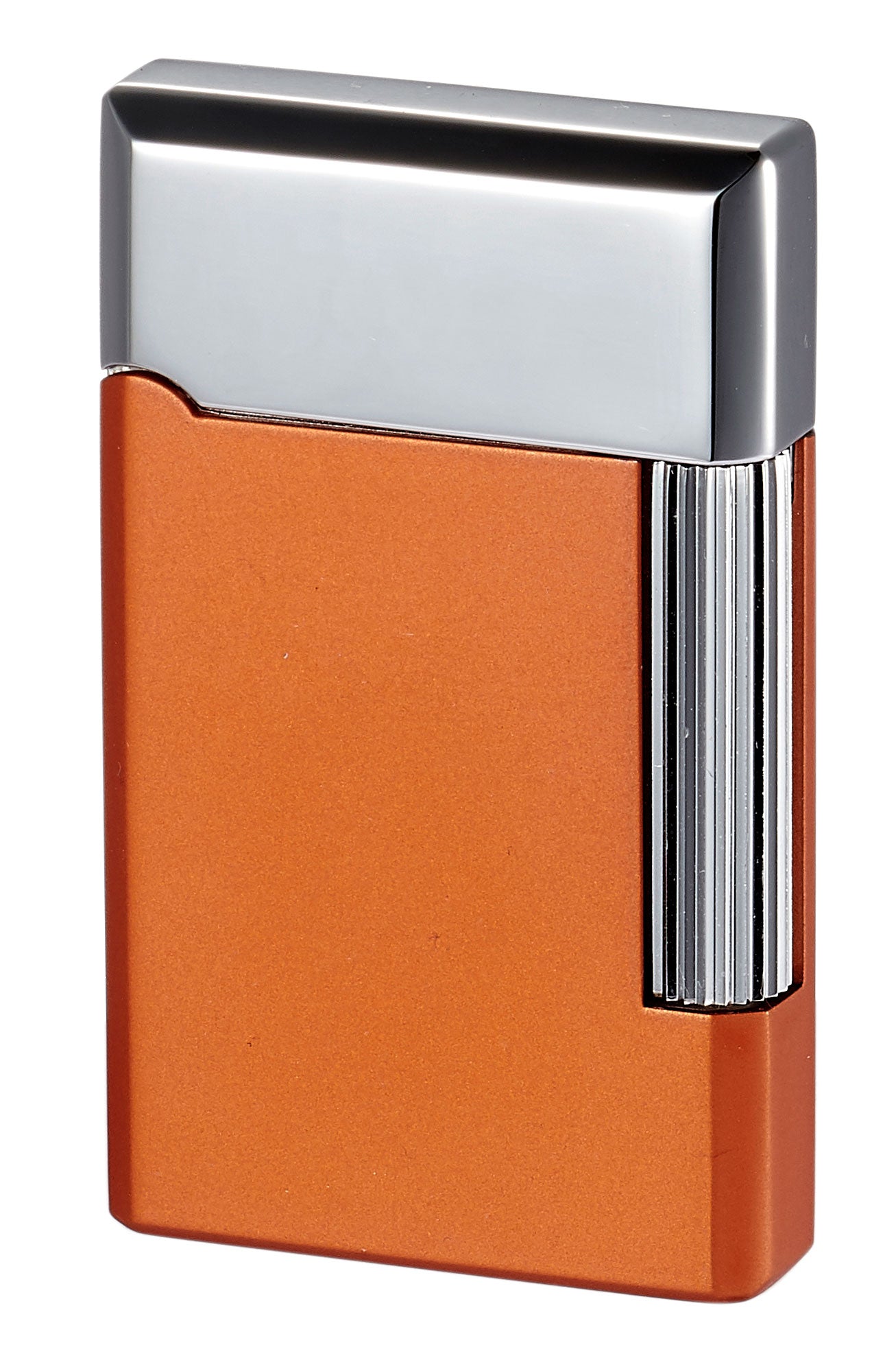 Visol Pyxis Burnt Orange Flint Lighter - Windproof & Refillable - Perfect for Camping, Hiking & Outdoor Adventures
