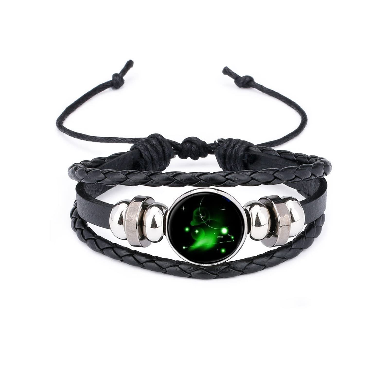 Zodiac Protection Bracelet for Aquarius - Perfect Gift for Family, Friends & Couples | Stylish Matching Bangle Bracelets for Men, Women, Teens & Students | Ideal for Birthdays, Anniversaries & Friendship Day