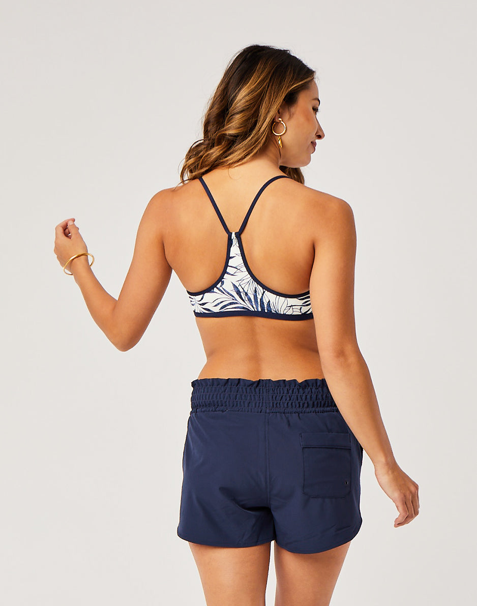 Bali Shorts for Women - Comfortable Navy Blue Casual Shorts | Perfect for Beach, Travel & Summer Outfits
