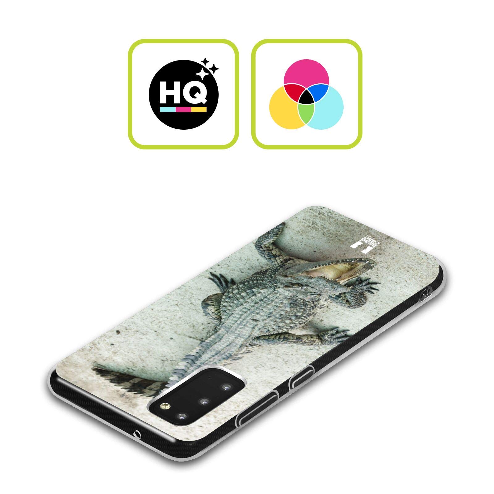 Head Case Designs Open-Mouthed Crocodile Soft Gel Case for Samsung Galaxy S21 FE 5G - Durable Wildlife Phone Cover for Outdoor Adventures & Daily Protection