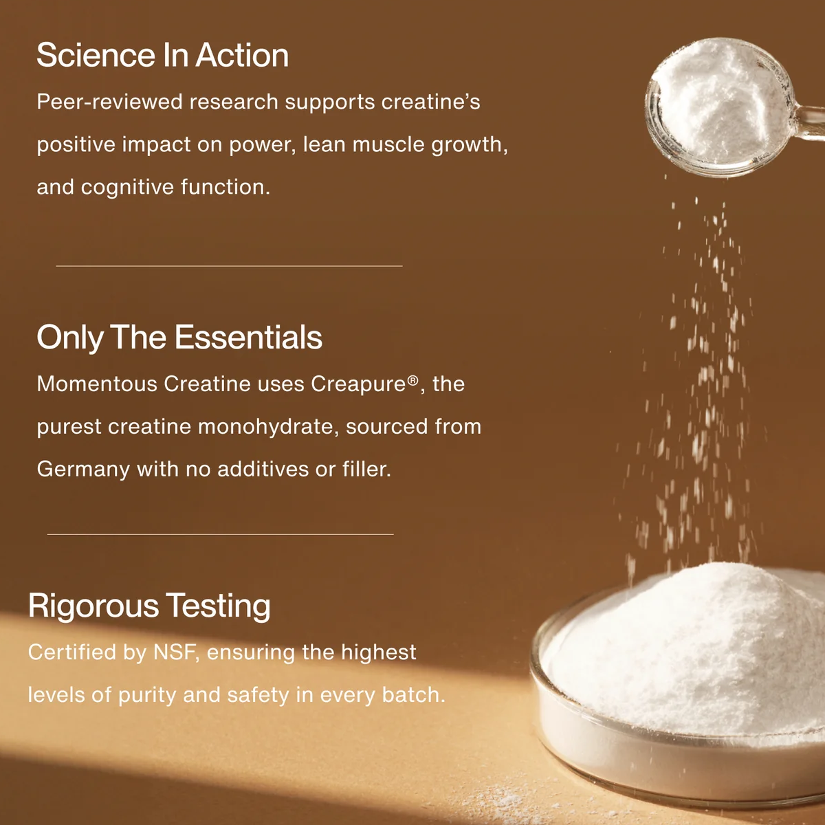 Premium Creatine Monohydrate Powder - 90 Servings for Muscle Growth & Strength | Pre & Post Workout Supplement for Athletes & Bodybuilders