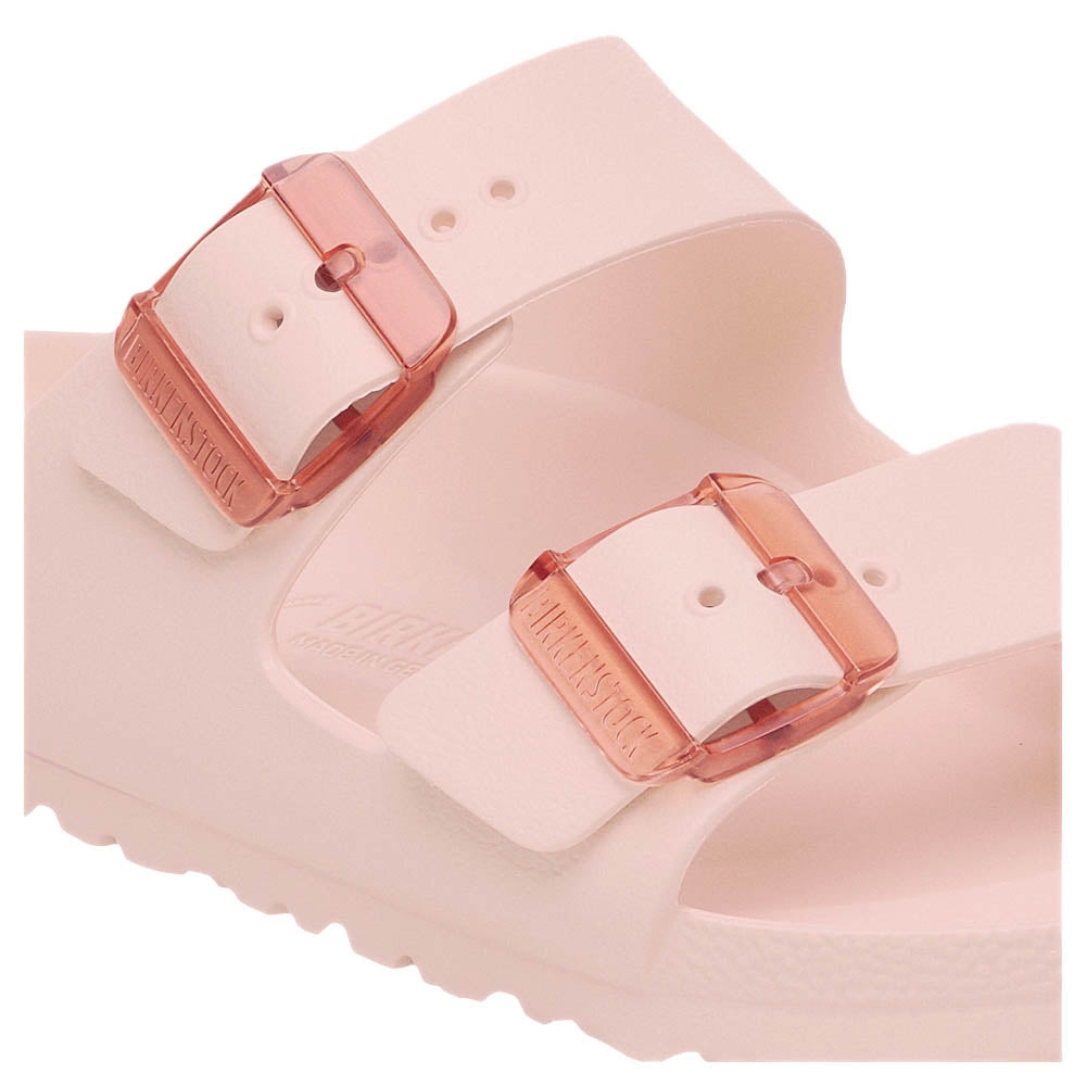 Birkenstock Unisex Arizona Stealth Buckle EVA Sandals - Narrow Fit - Light Rose Color | Comfortable & Lightweight for Beach, Pool, and Casual Wear