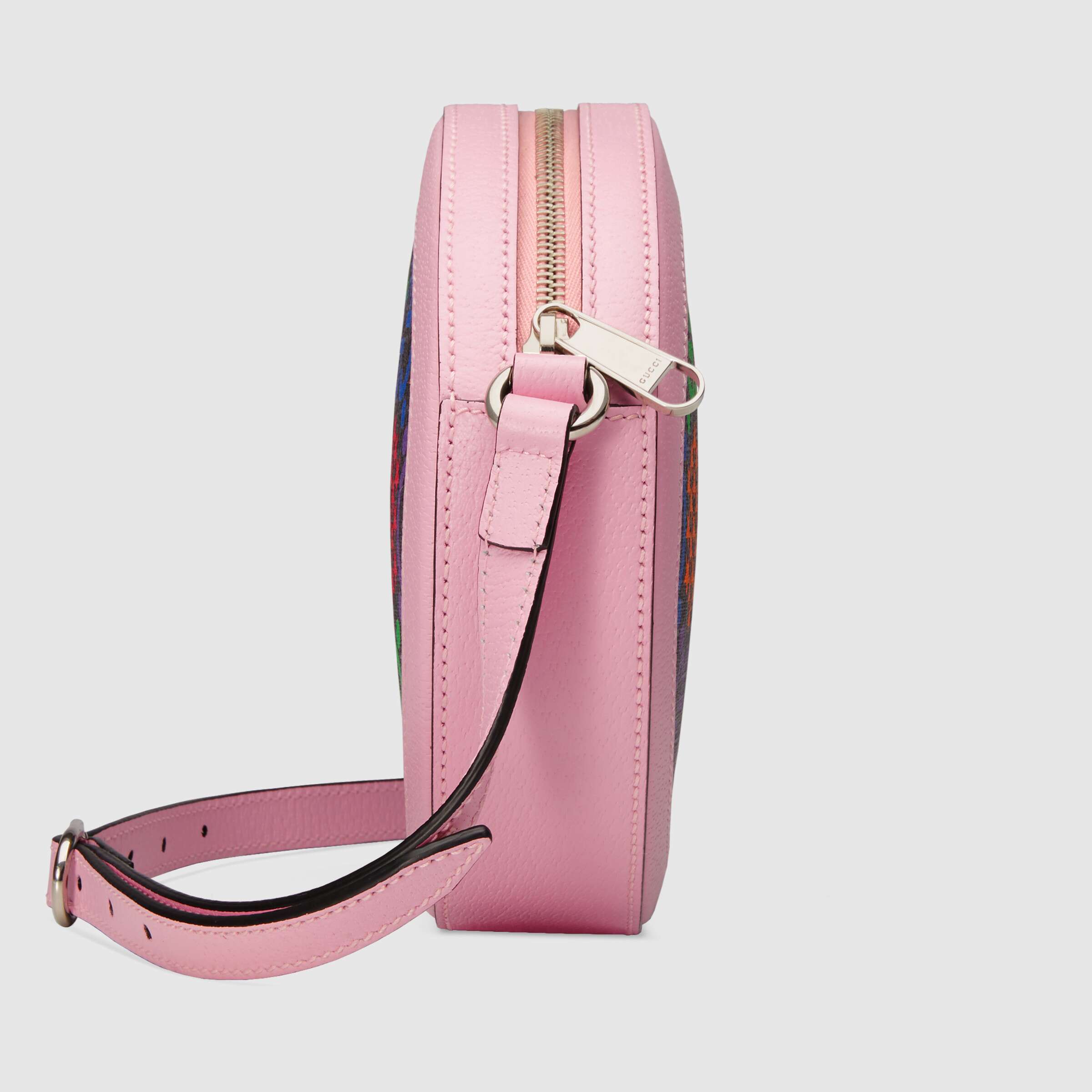 Gucci GG Psychedelic Round Shoulder Bag in Pink - Luxury Designer Handbag for Women | Perfect for Parties, Dates & Everyday Use