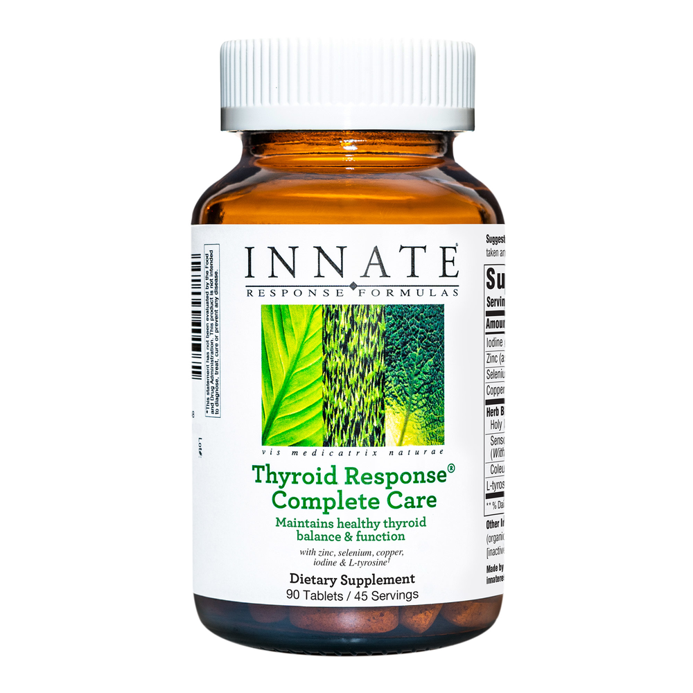 Innate Response Thyroid Response® Complete Care Supplement - Supports Healthy Thyroid Function & Metabolism - Ideal for Energy, Weight Management & Hormonal Balance