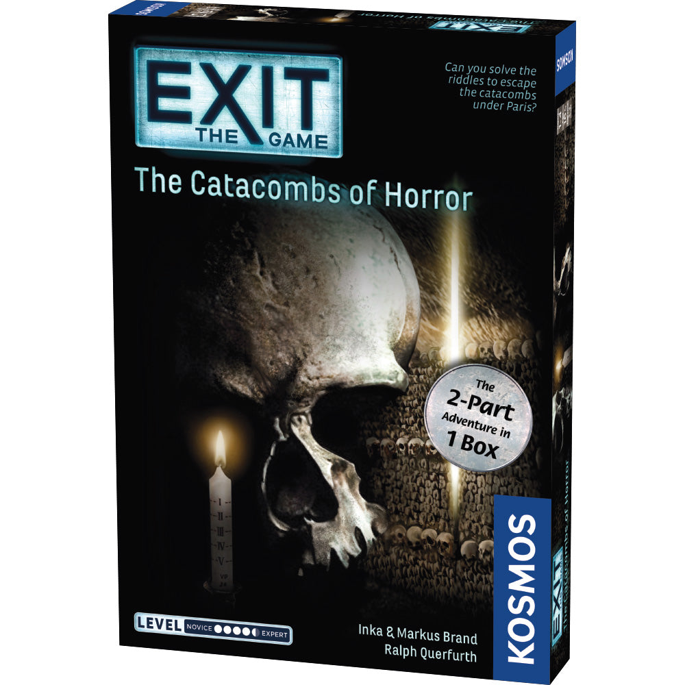 EXIT: The Catacombs of Horror - Escape Room Board Game | Strategy Puzzle Adventure for Adults & Teens | Perfect for Game Nights & Team Building Activities