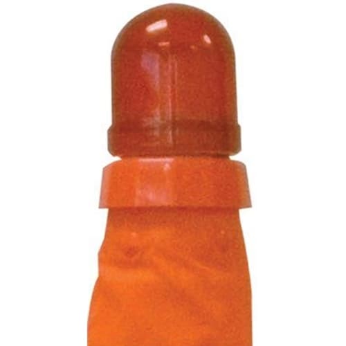 Aervoe 1195 Red LED Safety Cone Light - High Visibility Traffic Warning Light for Construction Zones, Road Work & Emergency Situations