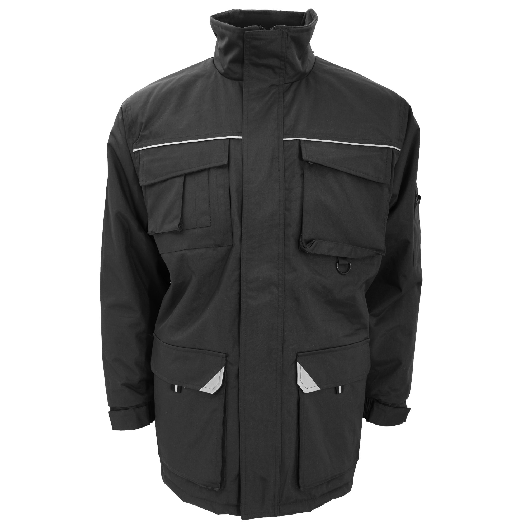 Men's Sabre Long Work Coat - Durable Waterproof Winter Jacket for Outdoor Work & Hiking | Heavy Duty Workwear for Construction & Cold Weather