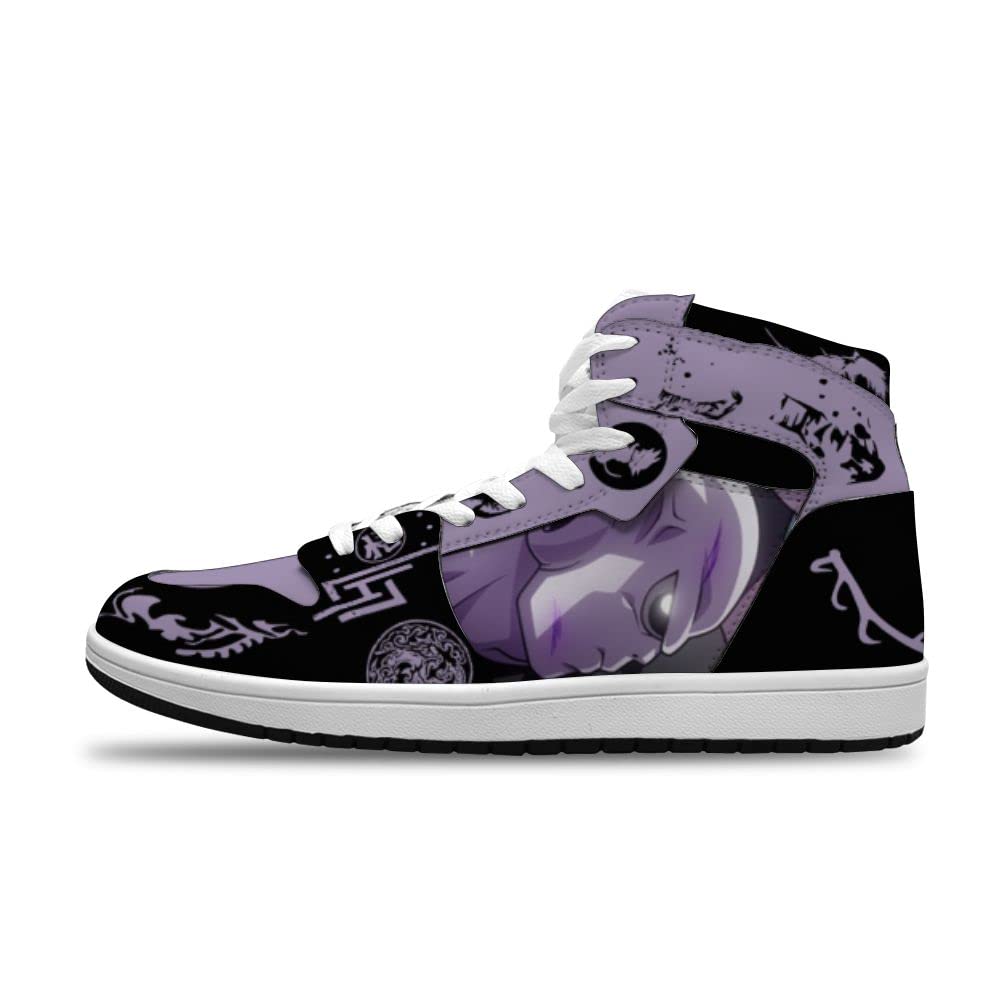 Custom Saiyan Anime Basketball Shoes for Men & Women - Trendy Sports Sneakers for Running, Gym & Casual Wear - Cool Dragon Ball Z Inspired Fashion Footwear