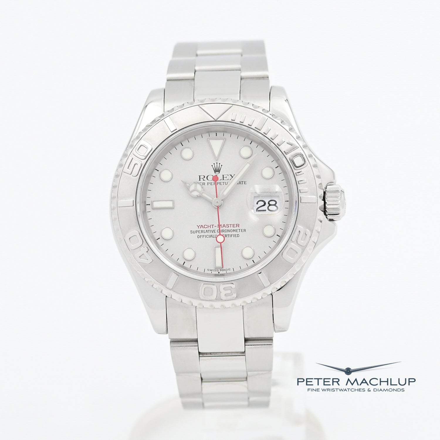 Rolex Yacht-Master 40mm Stainless Steel Men's Watch 2002 Model - Perfect for Sailing, Luxury Events & Everyday Wear