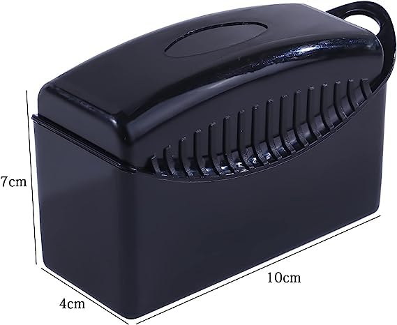 Soft Tire Shine Sponge with Lid - Car Detailing & Waxing Tool