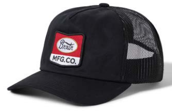 Phillips Netplus Trucker Hat for Men & Women - Adjustable Mesh Back Baseball Cap, Black - Perfect for Outdoor Activities, Sports & Casual Wear