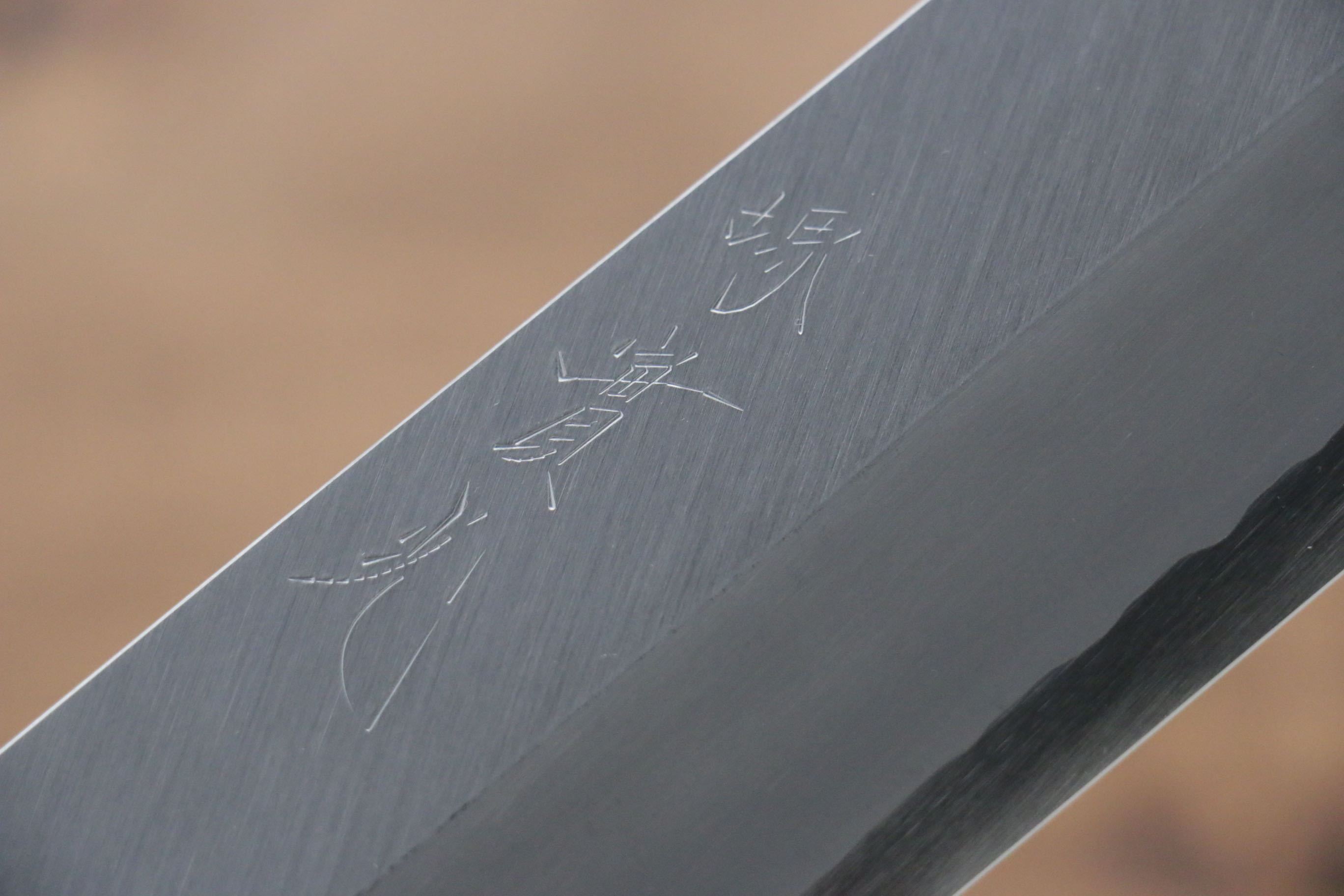 Premium Jikko Silver Steel No.3 Usuba 210mm Japanese Kitchen Knife with Shitan Handle - Professional Chef's Knife for Slicing, Dicing & Precision Vegetable Cutting