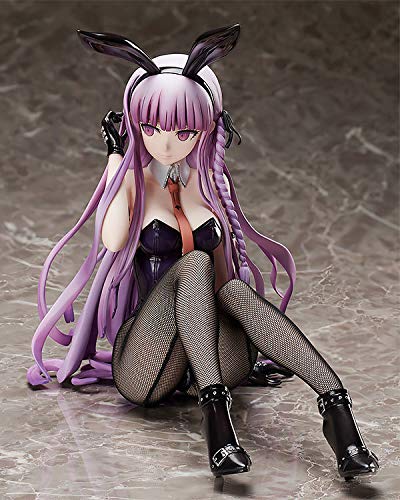 Kpptyd 22CM Bunny Girl Kirigiri Kyoko PVC Anime Figure - Danganronpa Game Character Statue, Collectible Model for Anime Fans, Adult Decor & Holiday Gift (Perfect for Cosplay Displays, Gaming Room Decor, and Anime Collections)