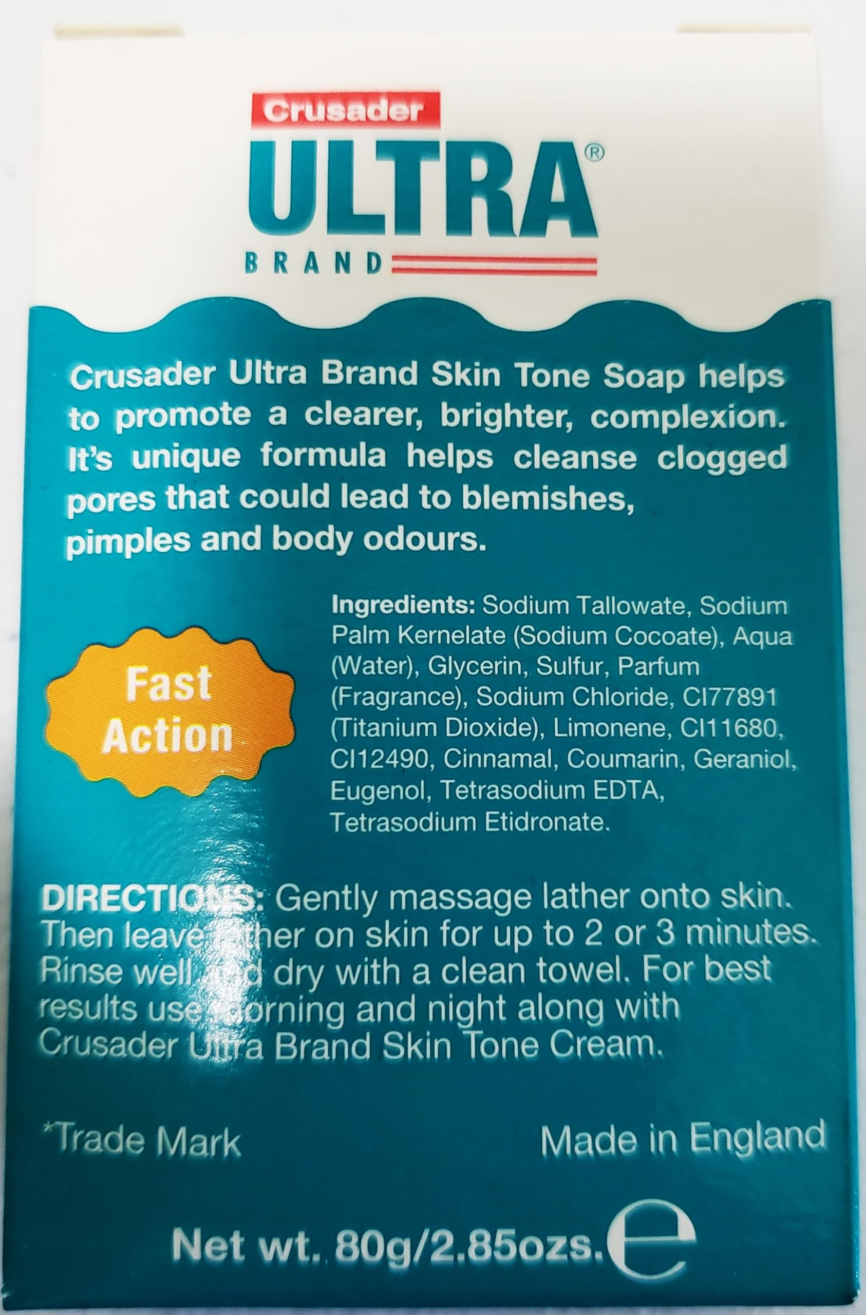 Ultra Crusader Deep Cleansing Face Soap - 6 Pack | Oil Control & Pore Minimizing | For Acne-Prone & Oily Skin | Daily Facial Cleanser for Men & Women
