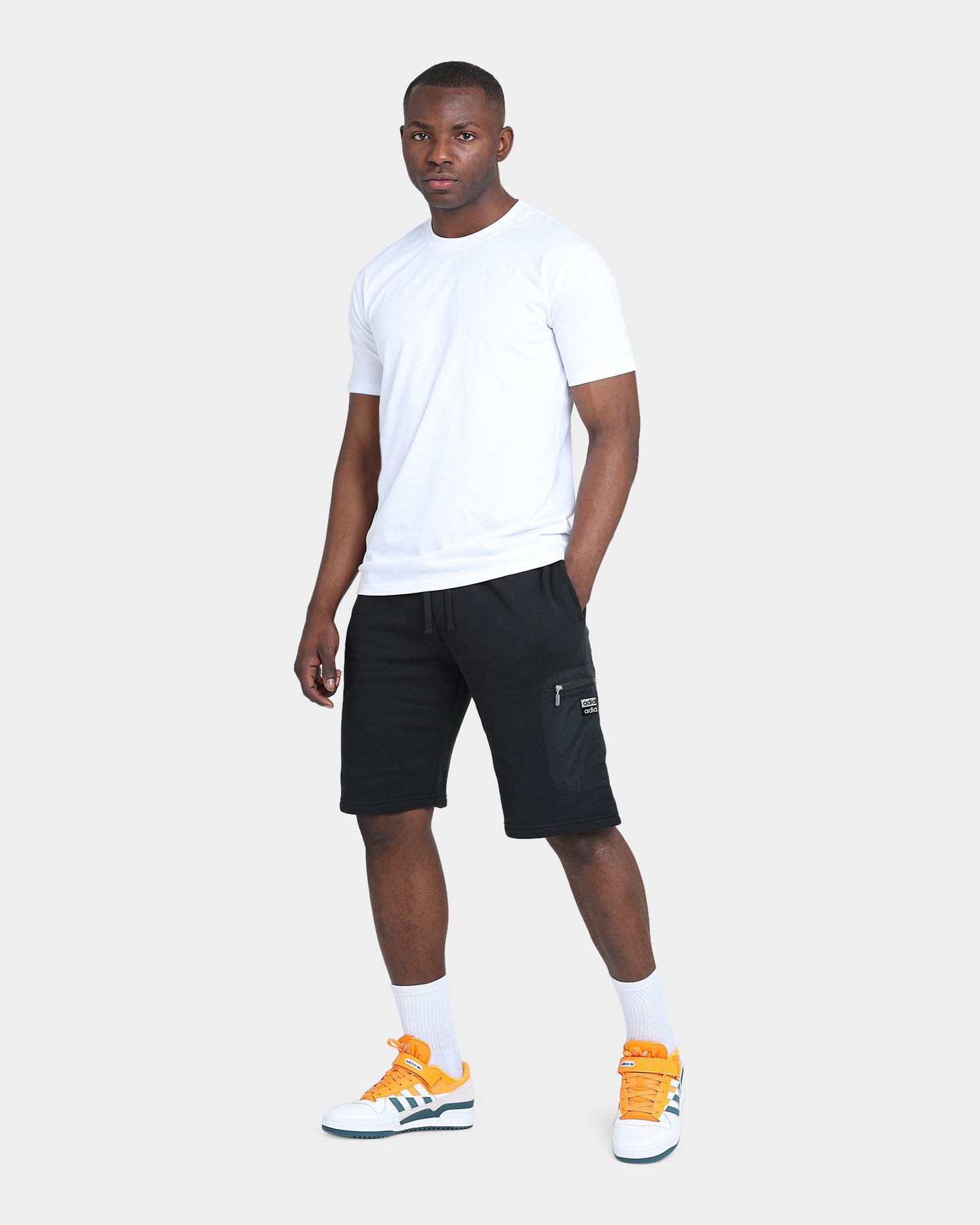 Adidas Men's Tactical Shorts - Black Quick-Dry Athletic Shorts for Running, Training & Outdoor Activities