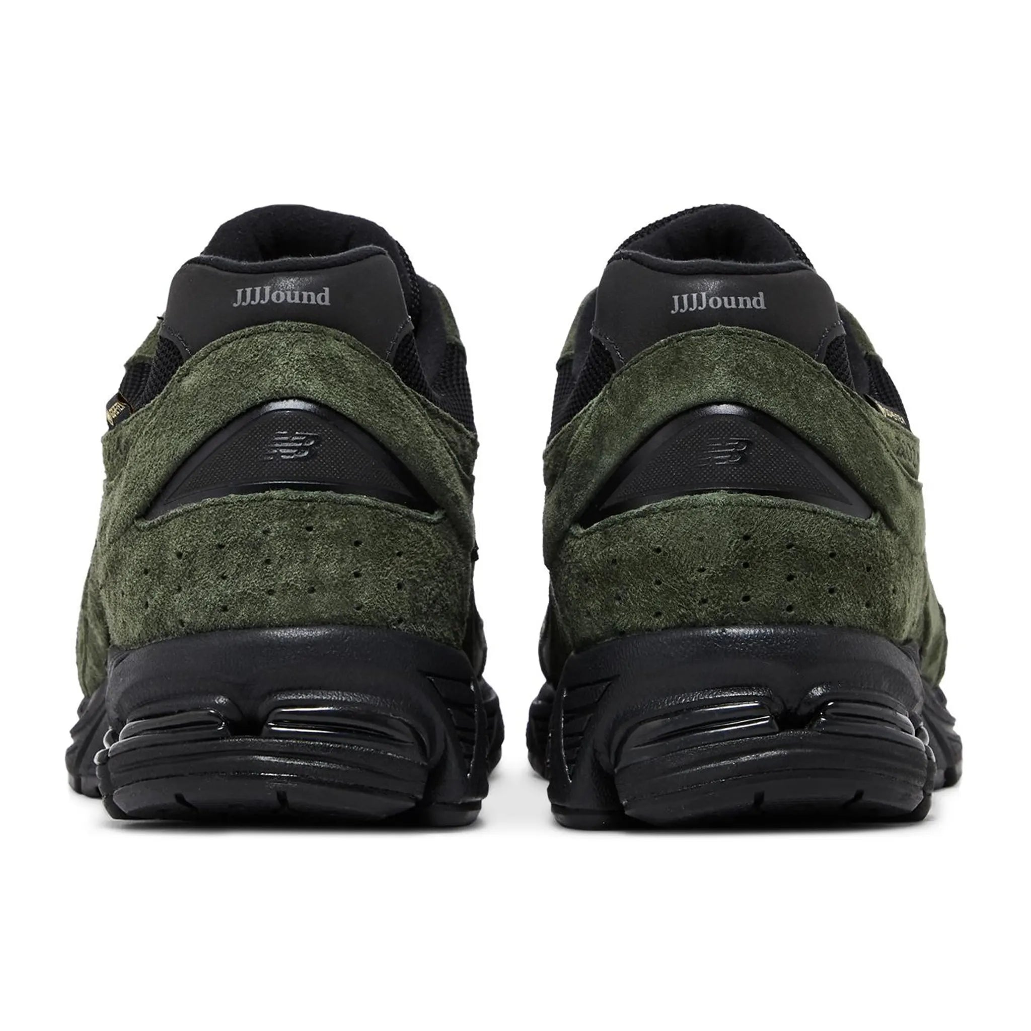 JJJJound x New Balance 2002R Gore-Tex Pine Green Sneakers - Waterproof Hiking & Urban Streetwear Shoes for Men