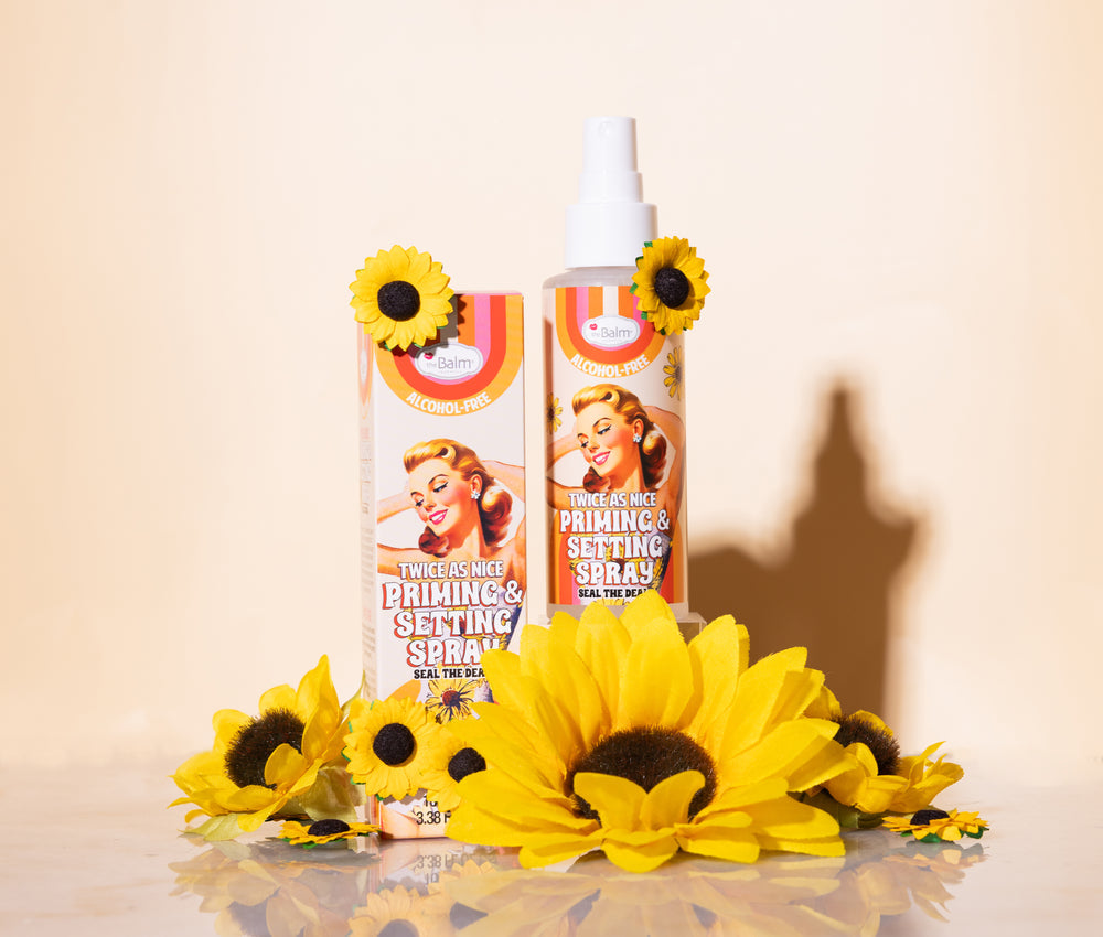 The Balm Twice as Nice Priming & Setting Spray - Long-Lasting Makeup Finish for All-Day Wear | Perfect for Weddings, Parties & Everyday Use