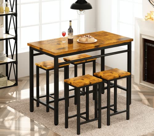 Black and Rustic Brown