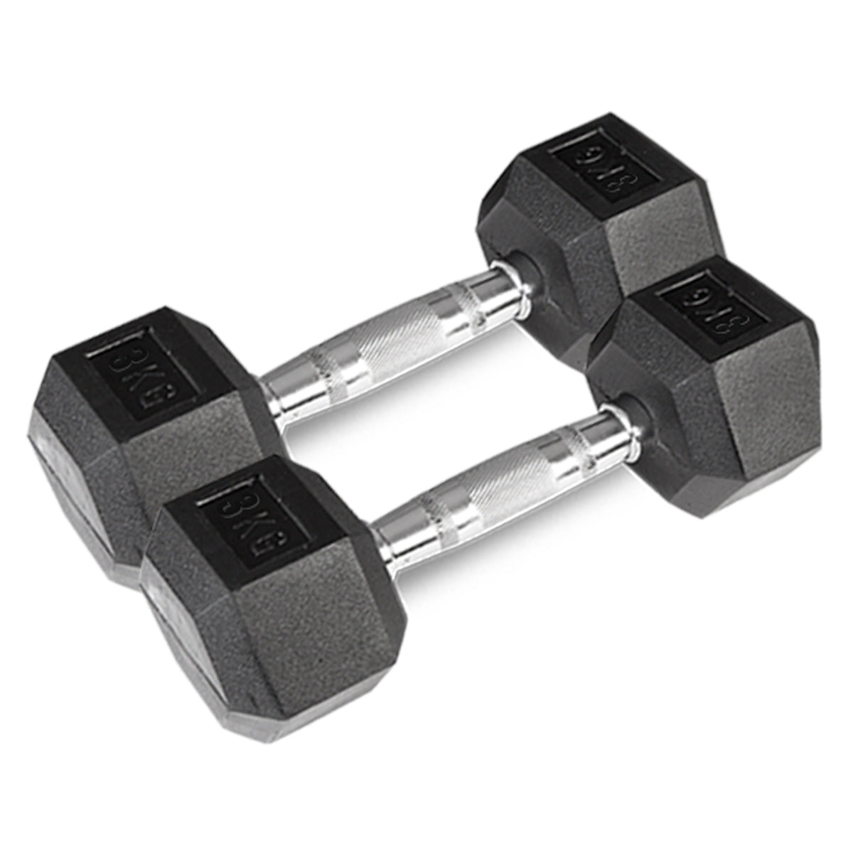 CORTEX Hex Dumbbell Set 1kg to 3kg for Home Gym, Strength Training & Fitness Workouts