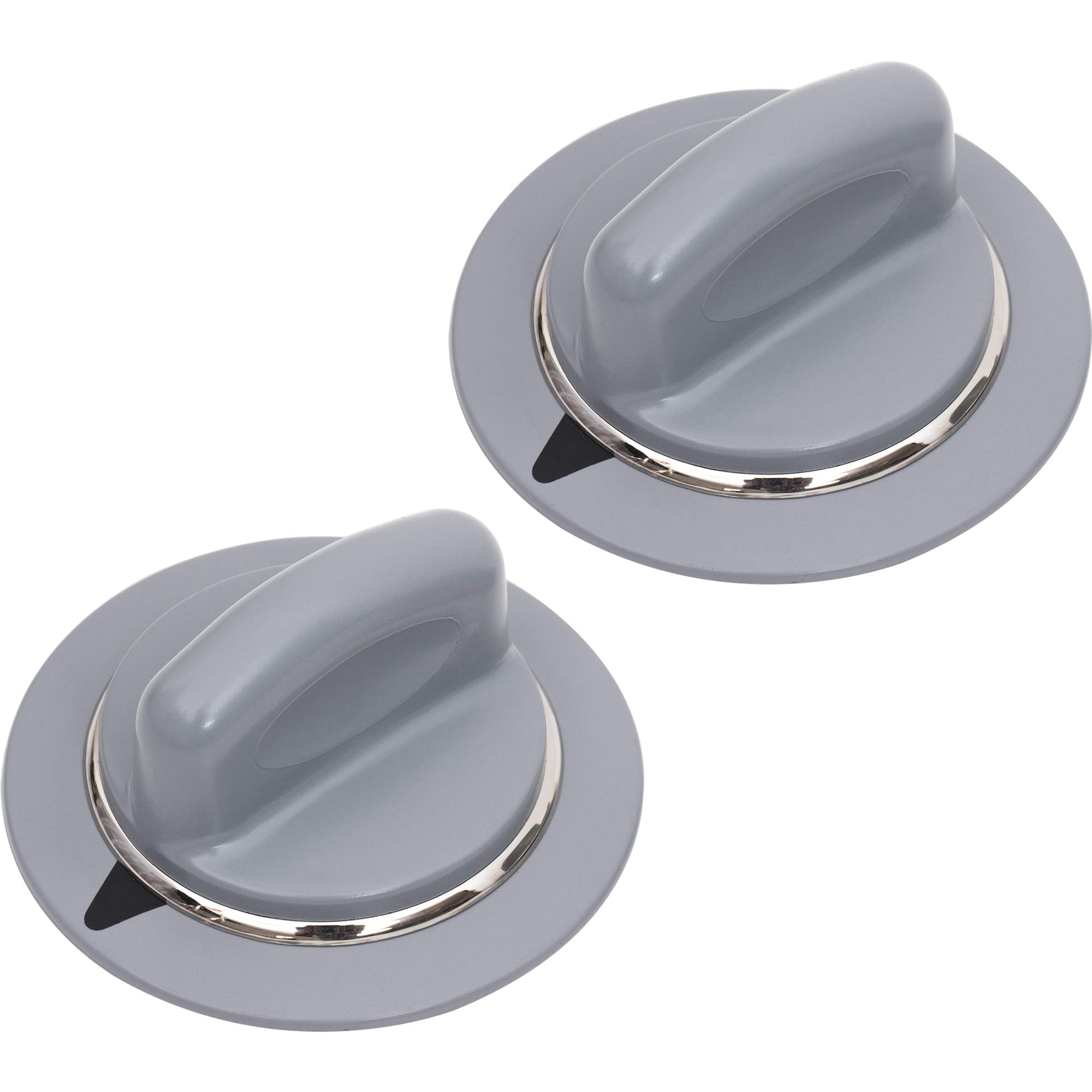 BlueStars WE1M964 Heavy Duty Dryer Timer Knob - Compatible with GE Dryers - Replaces Part Numbers 1811122, AP4980845, PS3487132 - 2-Pack - Perfect for GE Dryer Repairs & Maintenance