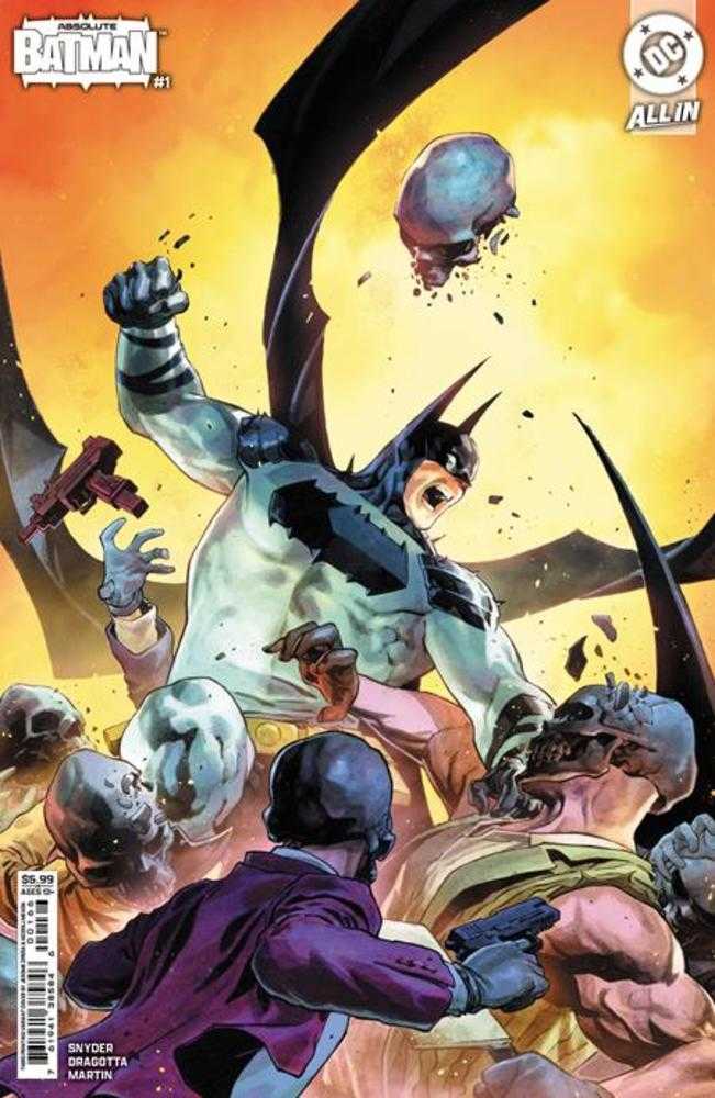Absolute Batman #1 3rd Print Cover B Jerome Opena Variant - Premium Card Stock Edition | Collectible Comic Book for DC Fans, Display & Investment