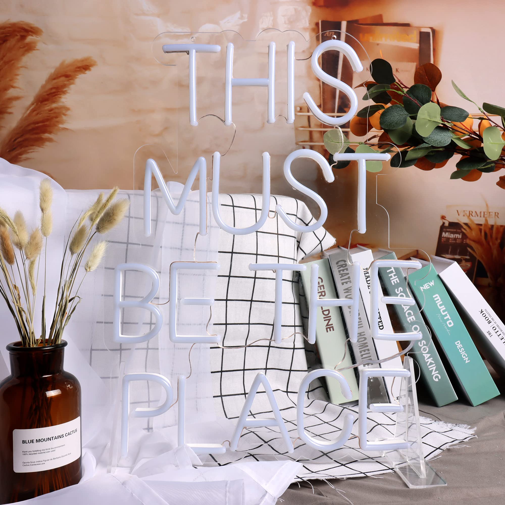 Custom LED Neon Wall Sign with Dimmer & Remote - Perfect for Bedroom, Bar, Party & Home Decor | Durable Neon Light for Wedding, Cafe, Shop & Office Lighting